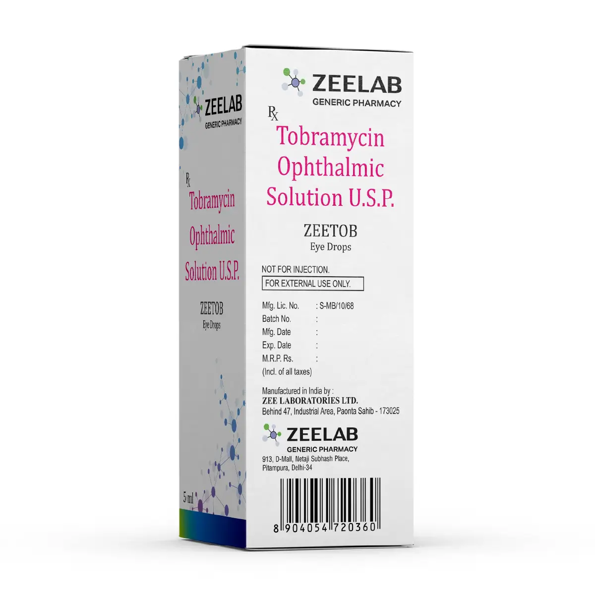 Zeetob Eye drop