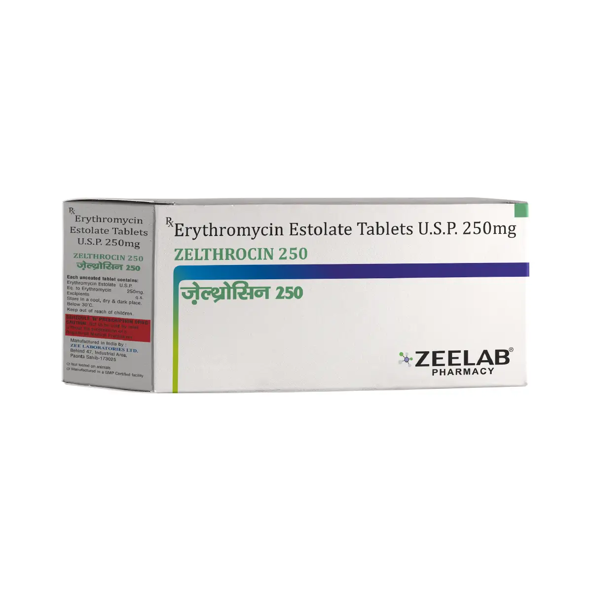Zelthrocin 250 Antibiotic Tablet