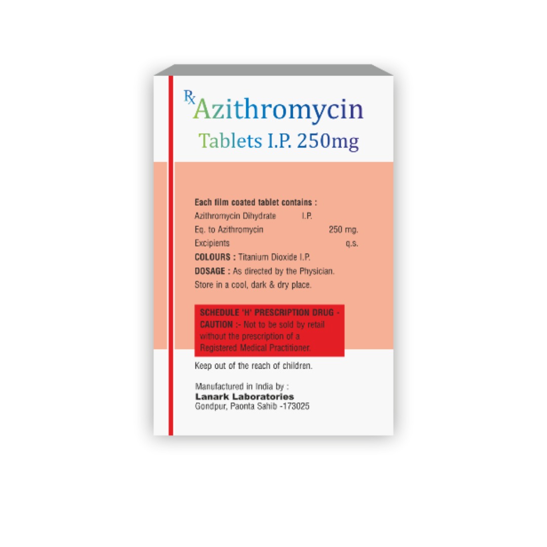 Zithrozem 250 Antibiotic Tablet